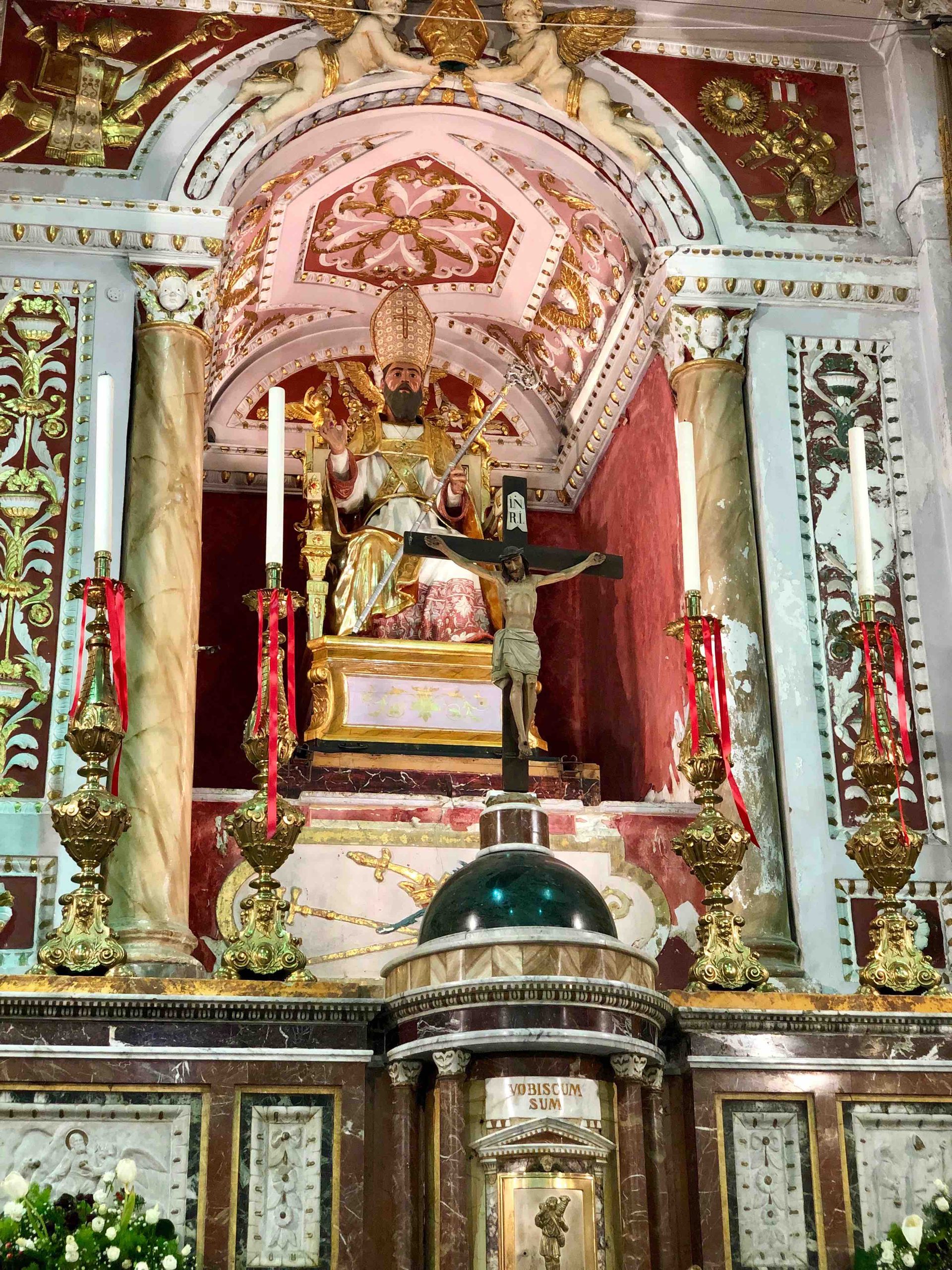 Saint Blaise's Statue, Comiso -02.jpg